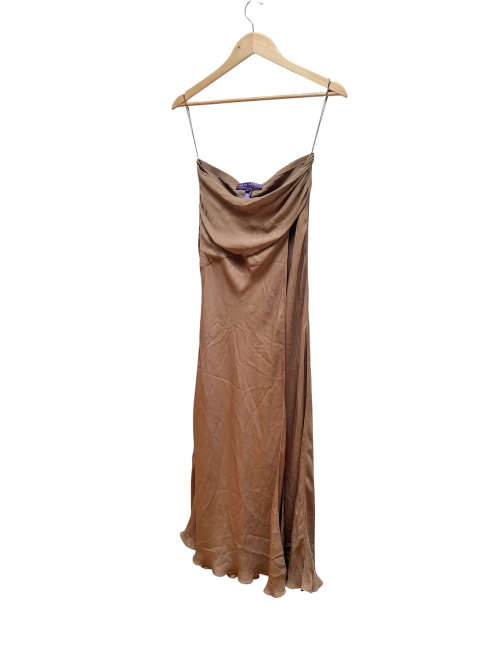 Ralph Lauren Purple Label Vintage Brown Silk Slip Dress - Picture 5 of 16